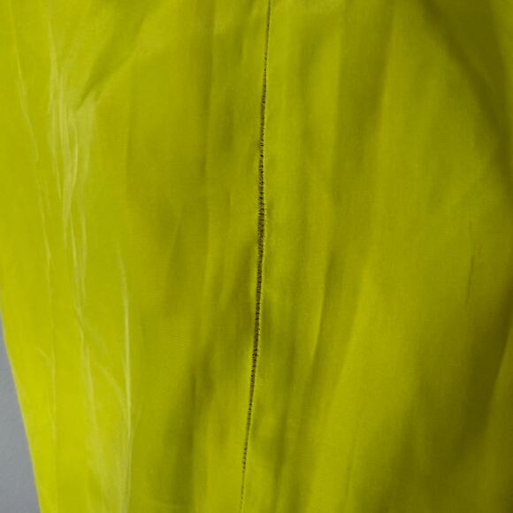 Rag & Bone Lucille Silk Midi Skirt Green Size 4 - Picture 10 of 10